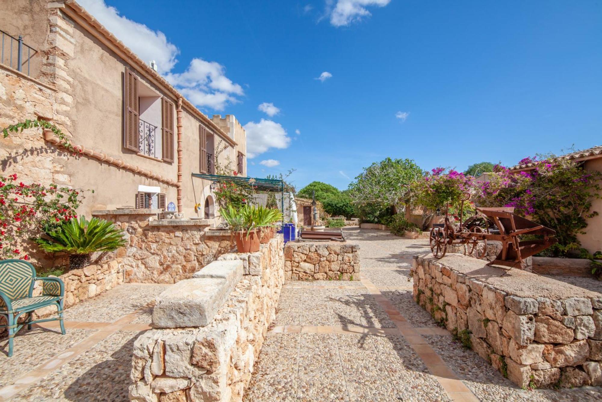 Finca Son Marimon (Adults Only) Santanyi Bagian luar foto