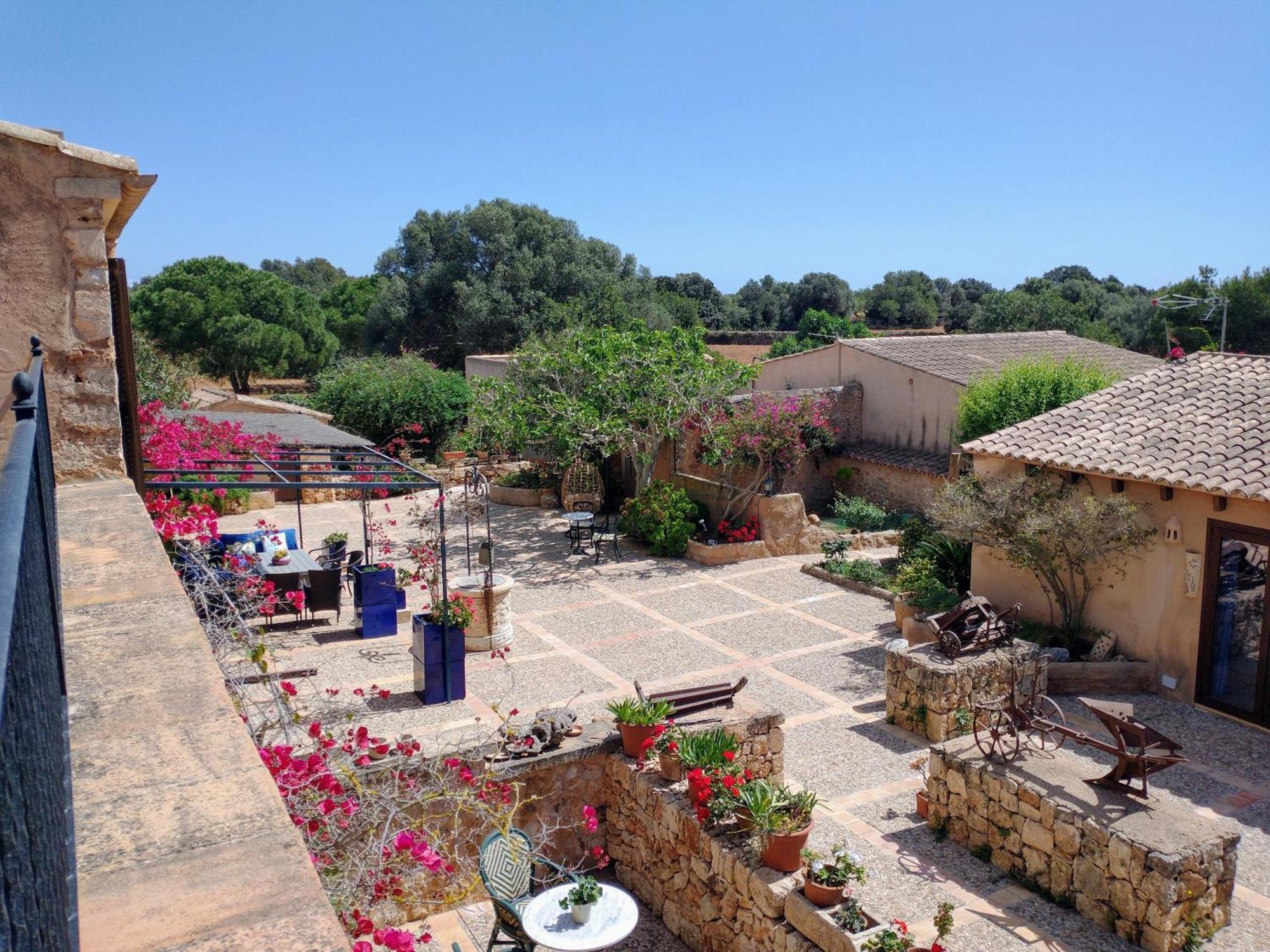 Finca Son Marimon (Adults Only) Santanyi Bagian luar foto
