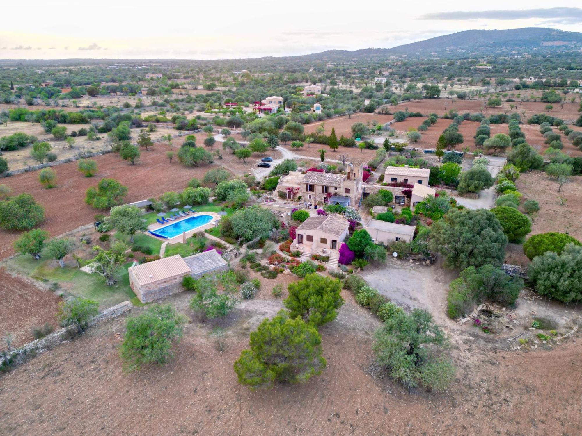 Finca Son Marimon (Adults Only) Santanyi Bagian luar foto