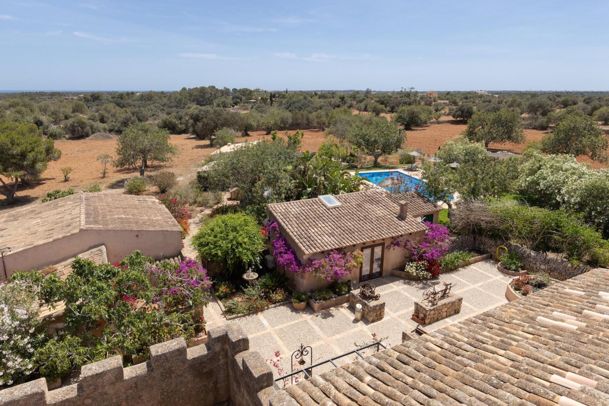 Finca Son Marimon (Adults Only) Santanyi Bagian luar foto
