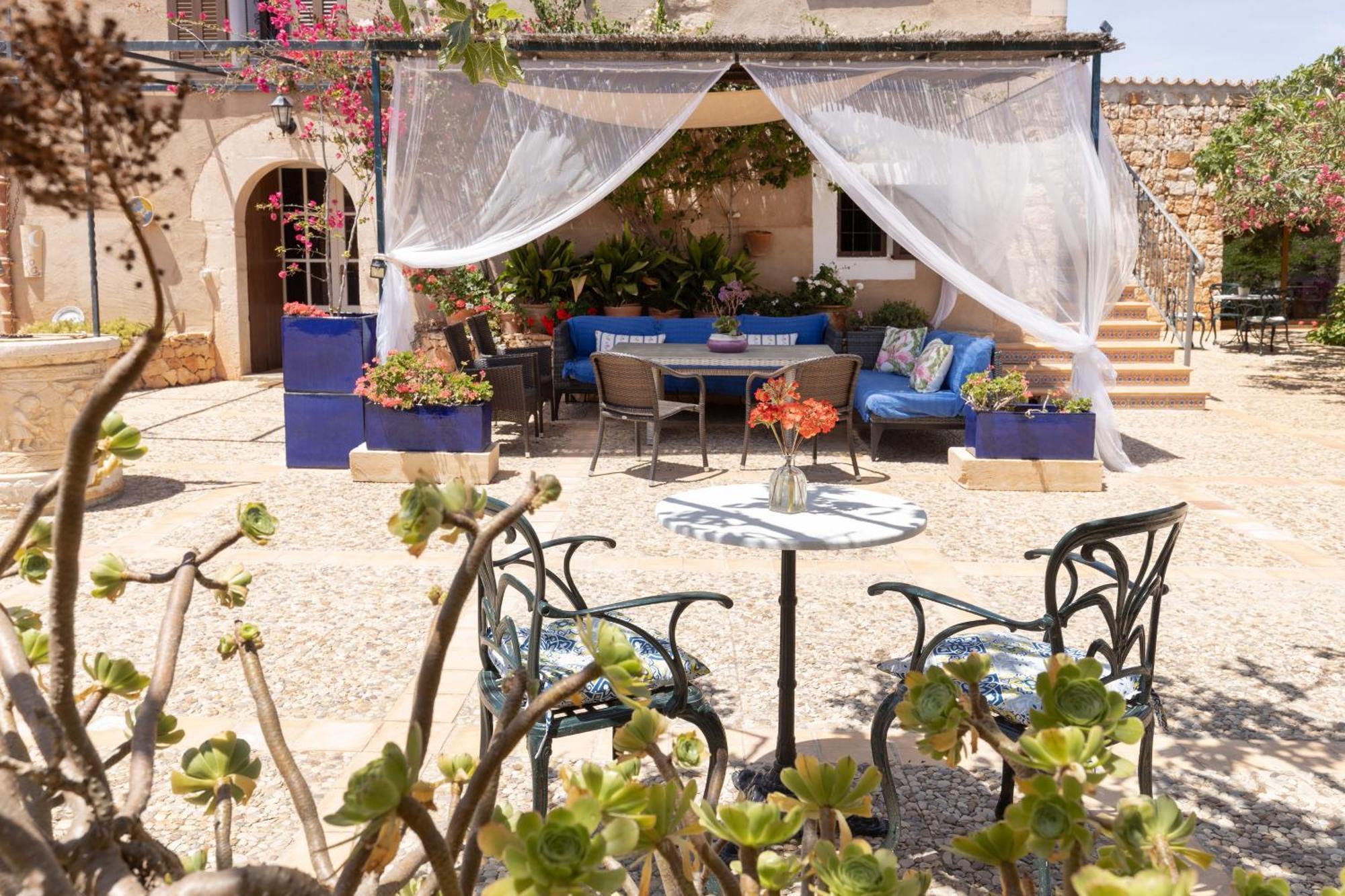 Finca Son Marimon (Adults Only) Santanyi Bagian luar foto