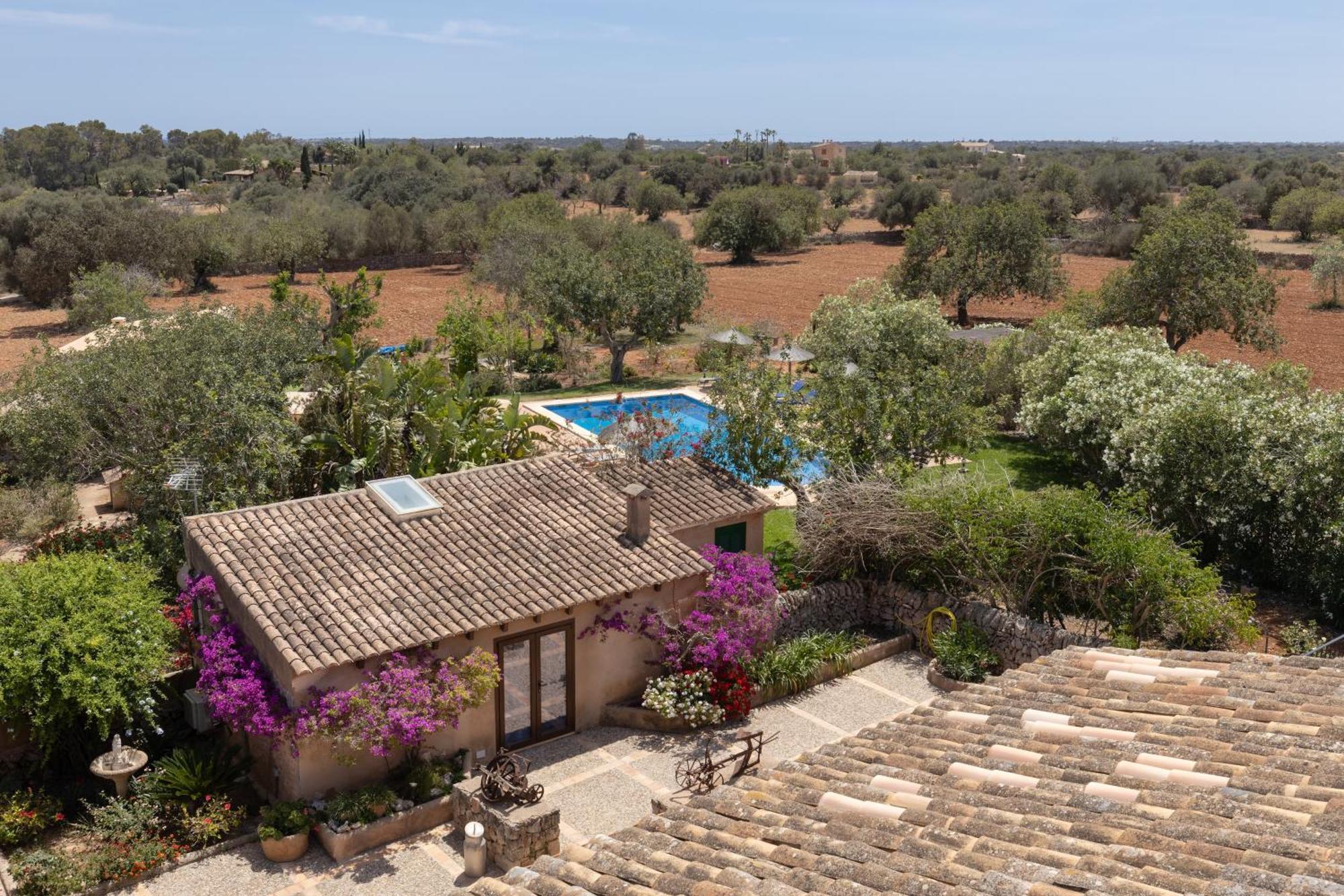 Finca Son Marimon (Adults Only) Santanyi Bagian luar foto